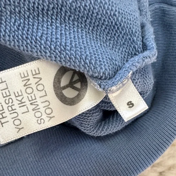 Madhappy Blue Hoodie with Multicolor Logo - Picture 8 of 8